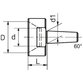 Conzella® - Hohlkegel für Drehbankspitzen 24mm E953/5