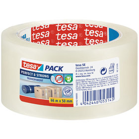 tesa® - tesapack 66m x 50mm, transparent 58640