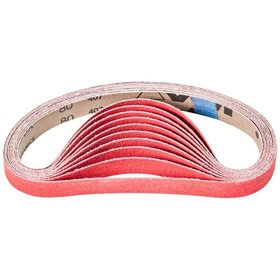 PFERD - Keramikkorn Schleifband BA 20x520mm CO-COOL80 für Edelstahl-Schliff mit Bandschleifer