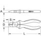 KSTOOLS® - ERGOTORQUE VDE Diagonal-Seitenschneider, 160mm