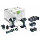 Festool - Schrauber- und Bohrer-Set TID 18 5,2/4,0-Set TPC 18/4