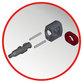 KSTOOLS® - Druckluft-Hochleistungs-Schlagschrauber 1/2" THE miniDEVIL, 1084N·m 515.1315