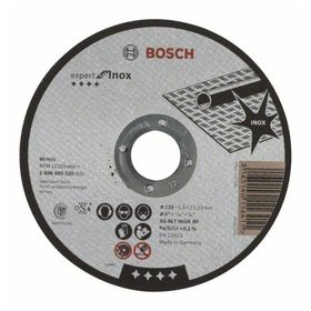 Bosch - Trennscheibe gerade Expert for Inox AS 46 T INOX BF, 125mm, 1,6mm (2608600220)