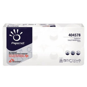 Papernet - Superior Toilettenpapier, hochweiß, Pck=72 Rollen a 150 Blatt, 4-lagig,