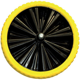 ALTRAD Lescha - Schubkarrenrad Flex Lite, Polyurethanschaum gelb mit Kunststofffelge