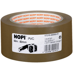 tesa® - Nopi-Packband Nr.57215 66m:50mm braun