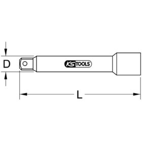 KSTOOLS® - Gewindebohrverlängerung, 2,7mm/M3