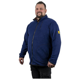 WETEC - ESD-Fleecejacke, M, blau