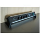 brennenstuhl® - Alu-Office-Line 60.000A Überspannungsschutz-Steckdosenleiste mit USB-Ladefunktion 4-fach 1,8m H05VV-F 3G1,5