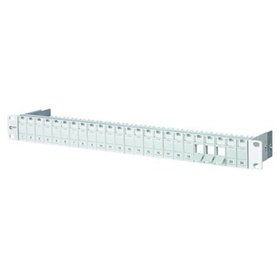 METZ CONNECT - Modulträger 1HE Cat6A Schirm lgr geschirmt 43,6x482,6x95mm