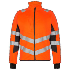 Engel - Safety Arbeitsjacke 1544-314, Orange/Anthrazitgrau, Größe XL