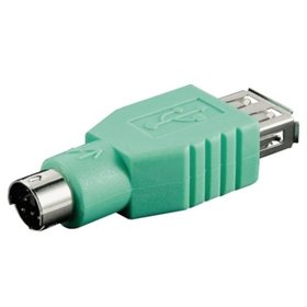 goobay® - Adapter USB/PS2 68919 USB A Buchse auf PS2 Stecker