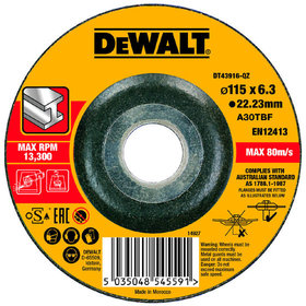 DeWALT - Schruppscheibe Metall gekr 115x6,3mm