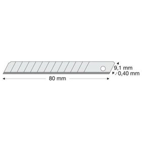 WEMAG - Abbrechklinge 9mm, a 10 Stück