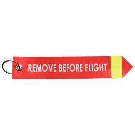 HALDER - Warnfahnen, mit Schriftzug "Remove Before Flight", mit Reflektor | 4217.B001