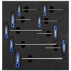 KSTOOLS® - PE-Einlage f.9-teilig Winkelstiftschl.-Satz