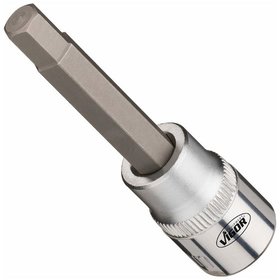 VIGOR® - Steckschlüsseleinsatz ∙ V7158-5 ∙ Vierkant 10mm (3/8") ∙ Innen Sechskant Profil ∙ 7mm