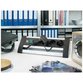 brennenstuhl® - Alu-Office-Line Steckdosenleiste 4-fach für den Schreibtisch, silber/schwarz