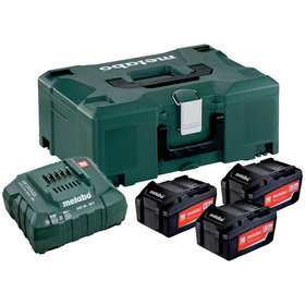 metabo® - Akkupack Basis-Set 18 V/2x5,2+4,0 Ah, LiHD