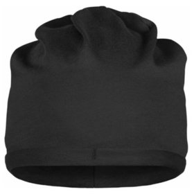 James & Nicholson - Bio-Baumwoll Beanie MB7113, schwarz, Einheitsgröße