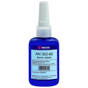 RIEGLER® - Lock AN 302-60, anaerober Klebstoff, hochfest, 50 ml