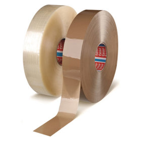 tesa® - Packband, 12mm x 66m, farblos, PVC, 04120-00193-00, Naturkautschuk