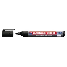 edding - 360 Whiteboardmarker schwarz