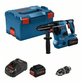 Bosch - Akku-Bohrhammer mit SDS plus GBH 18V-28 CF, 2 x Akku ProCORE18V 8.0Ah (0611921002)