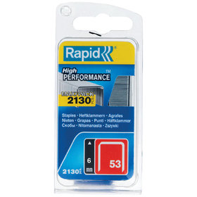 Rapid® - Klammern 53/ 6mm Stahl (verzinkt) Pack mit 2.130er Pack, 5000741