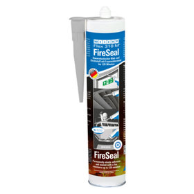 WEICON® - Flex 310 M® FireSeal | brandhemmender dauerelastischer Dichtstoff auf MS-Polymer-Basis | 310 ml | betongrau
