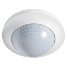 ESYLUX - Präsenzmelder DALI Compact UP opal 3m 0-360° v0-180° Reichweite: 11m