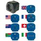 brennenstuhl® - Reisestecker-Set mit 10A Sicherung, 7 Stecker für mehr als 150 Länder