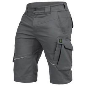 Leibwächter - Hose Kurz-Flex-Line Grau/Schwarz, Größe 54