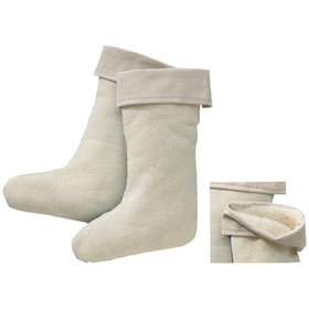 Christie® - Einziehsocke, lang, einfarbig, beige, Größe 41/42