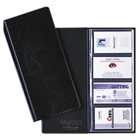 DURABLE - Visitenkarten-Buch VISIFIX 238001 für 96Karten 90x57mm schwarz