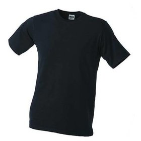 James & Nicholson - Elastic T-Shirt JN055, schwarz, Größe XL