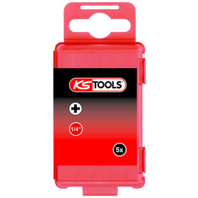 KSTOOLS® - 1/4" Bit PH, 75mm, PH2, 5er Pack