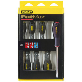 STANLEY® - Schraubendreher-Set FatMax 6-teilig, Schlitz/PZ