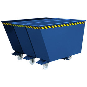 Eichinger® - Kippbehälter Sortiersystem 2in1 oder "3in1", 2x900 Liter, enzianblau