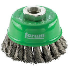 forum® - Topfbürste rostfrei M14 65x0,50mm gezopft