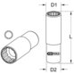 KSTOOLS® - 1/2" Einspritzdüsen-Stecknuss, SW22mm