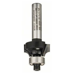 Bosch - Abrundfräser Standard for Wood Schaft-ø8mm, R1 4mm, L 10,5mm, G 53mm (2608628339)