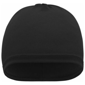 James & Nicholson - Running Beanie MB7125, schwarz, Einheitsgröße