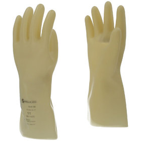 KSTOOLS® - Elektriker-Schutzhandschuh mit Schutzisolierung, Größe 11, Klasse 00, weiß