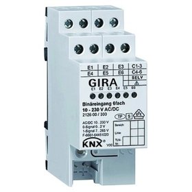 GIRA - Binäreingang KNX REG 4TE LED 6f Bussystem KNX mit LED-Anzeige