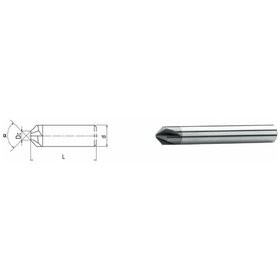 ELMAG - Entgratfräser 90° DIN 6535 HA, AlTiN ø6,0 x 1,2mm