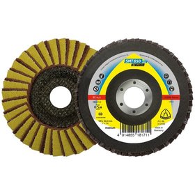 KLINGSPOR - Kombi-Schleifmopteller SMT 850, 125 x 22,23mm Korn 80 Medium gewölbt, 1 Stück