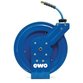 ewo® - Schlauchaufroller Stahl für Luft/ Wasser inkl 20m-BluBird-Schlauch Ø9mm, G3/8"