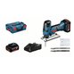 Bosch - Akku-Stichsäge GST 18V-LI S, L-BOXX 136, 2 x Li-Ion-Akku 4,0 Ah, Stichsägeblatt (06015A5107)