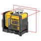 DeWALT - Linienlaser DCE0811D1R-QW 2x 360°, rot, 10,8V / 2Ah